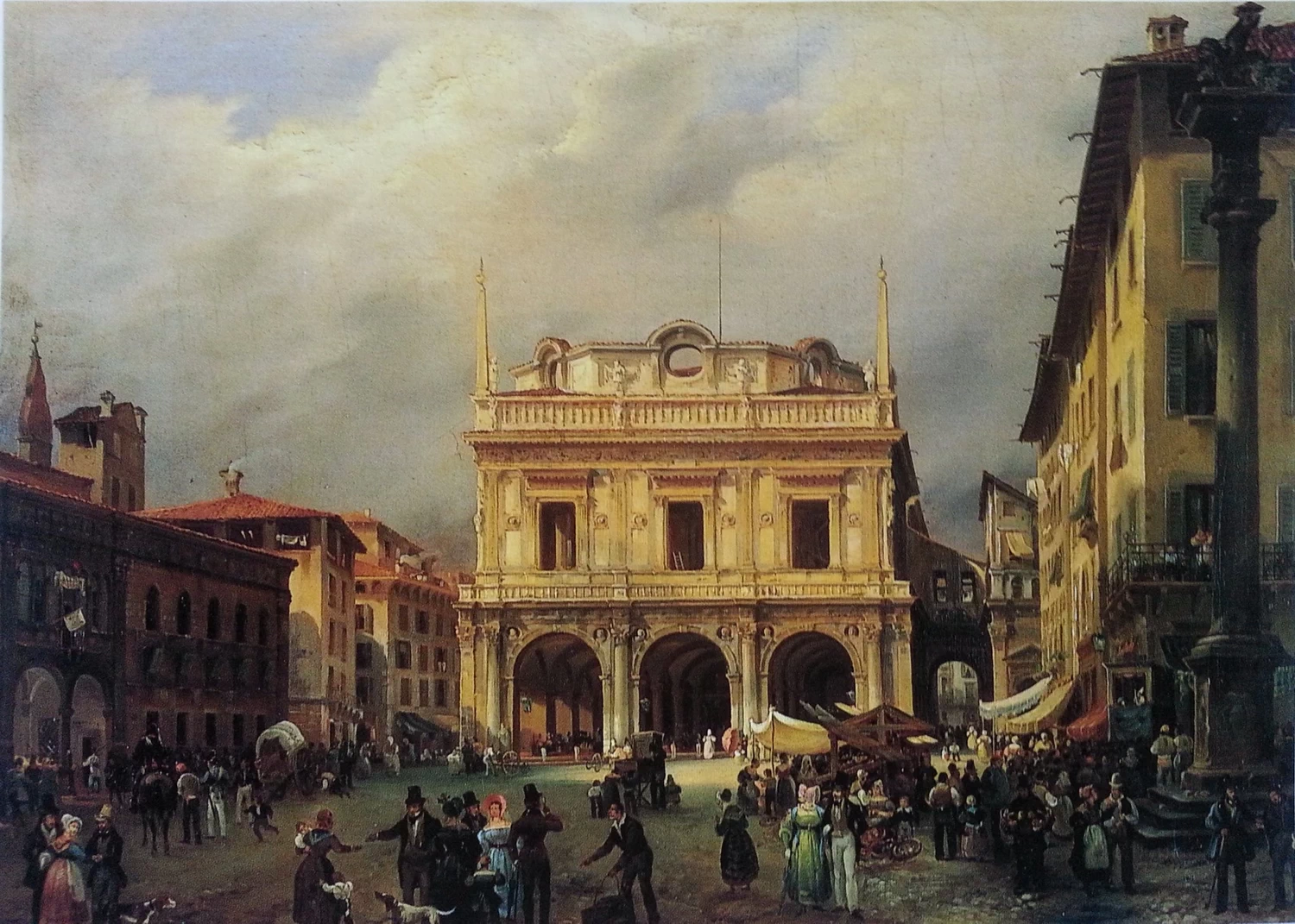 38-Palazzo della Loggia 1836  